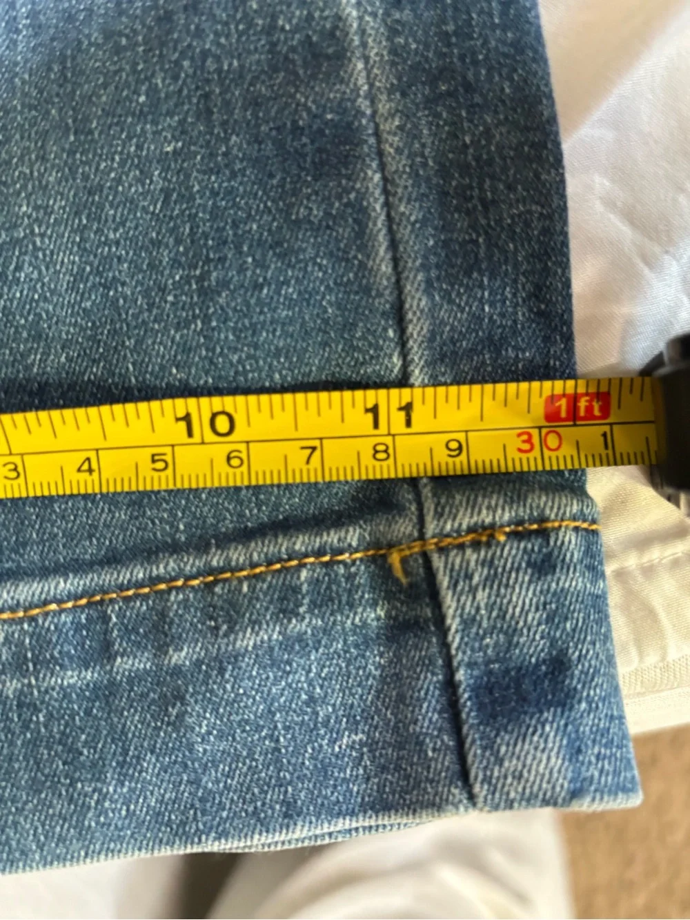 SPANX Wide Leg Jeans in Blue Wash